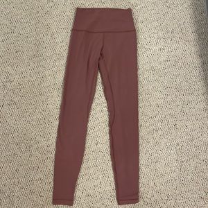 Misty Merlot 28” Lululemon Align Leggings